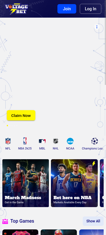 VoltageBet mobile